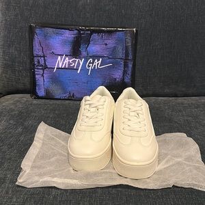 Nasty Gal White Sneakers